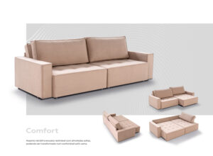 Tomasi Estofados Sofá Retrátil Comfort