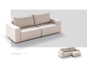 Tomasi Estofados Sofá Retrátil Dallas