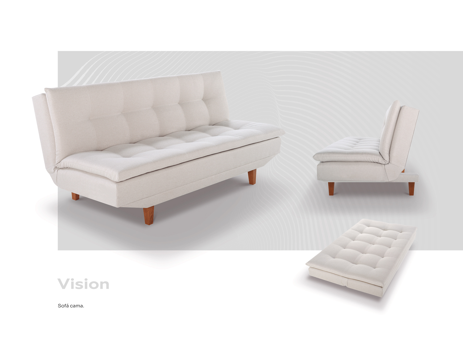 Tomasi Estofados Sofá Cama Vision